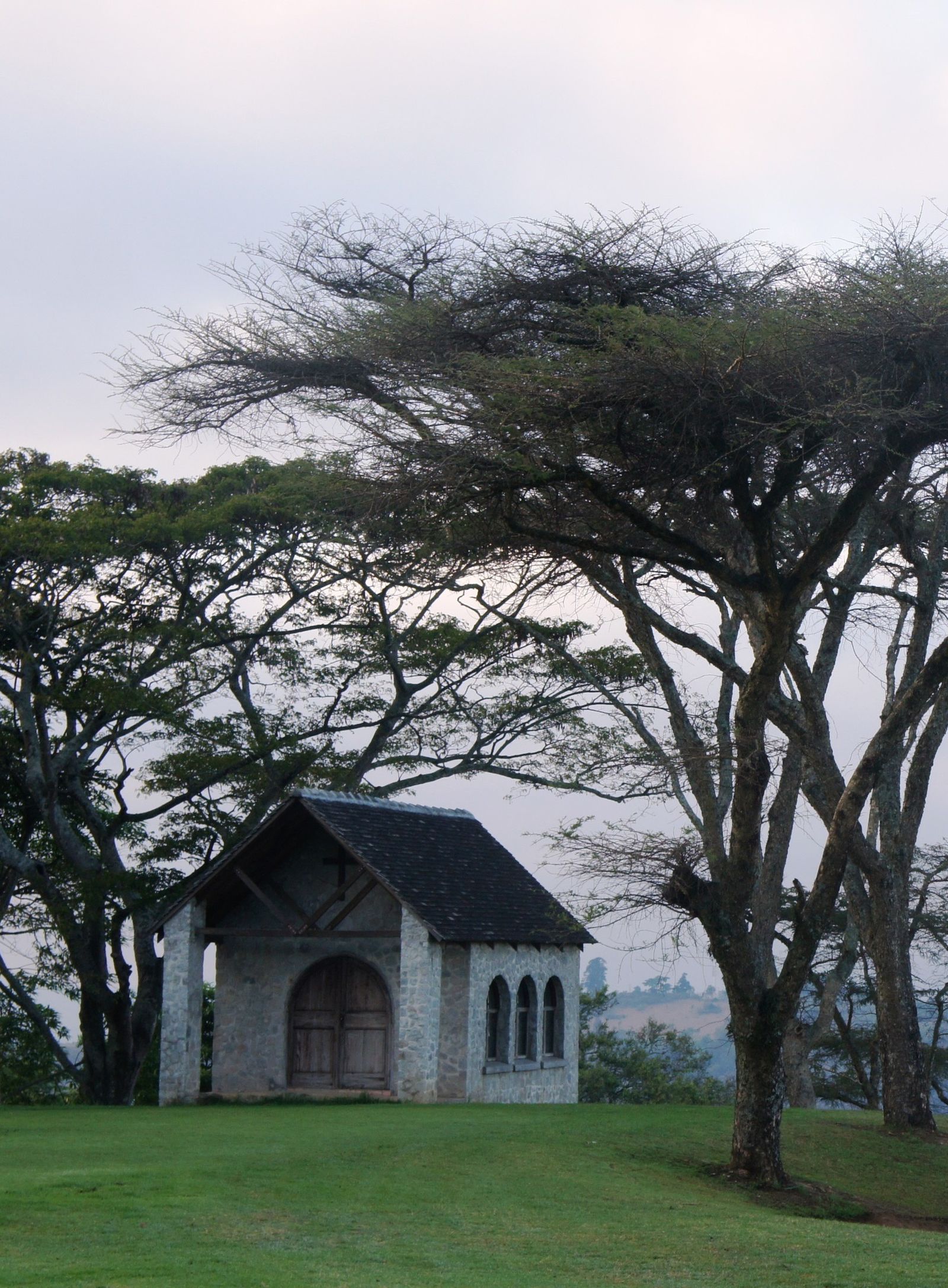 The chapel on the course